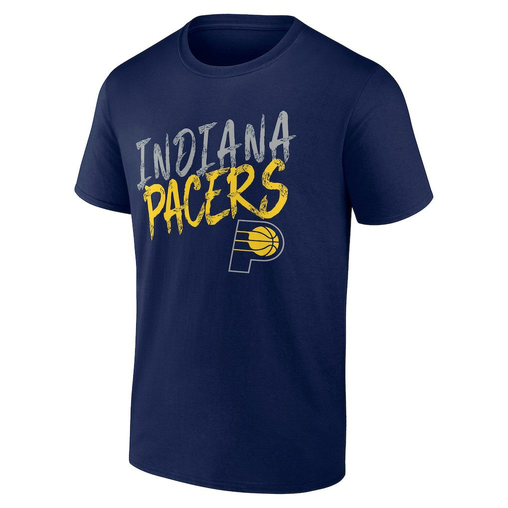 NBA - Indiana Pacers Hustle Custom T-Shirt - Navy