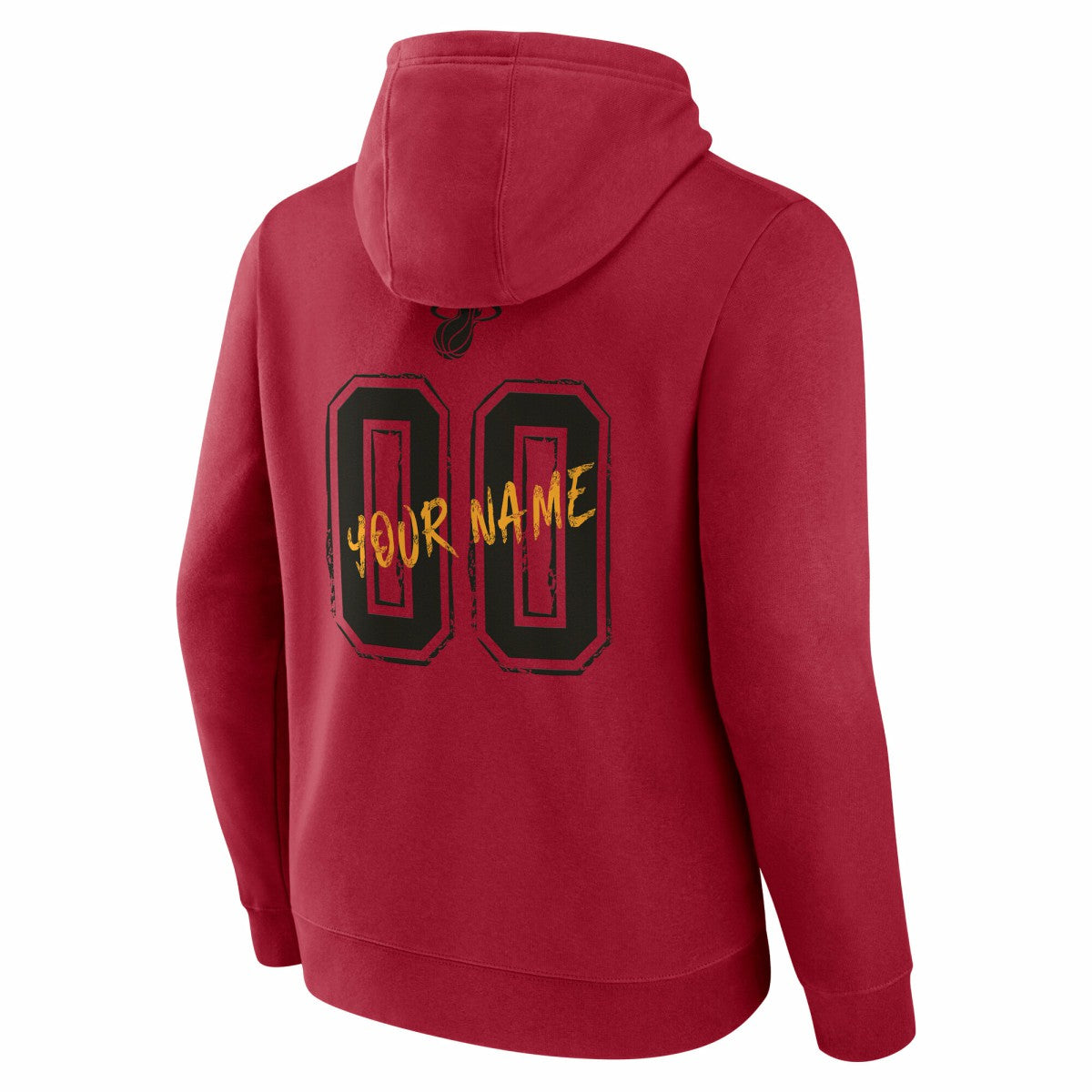 NBA - Miami Heat Hustle Custom Pullover Hoodie - Red
