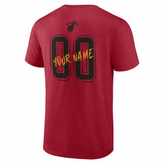 NBA - Miami Heat Hustle Custom T-Shirt - Red