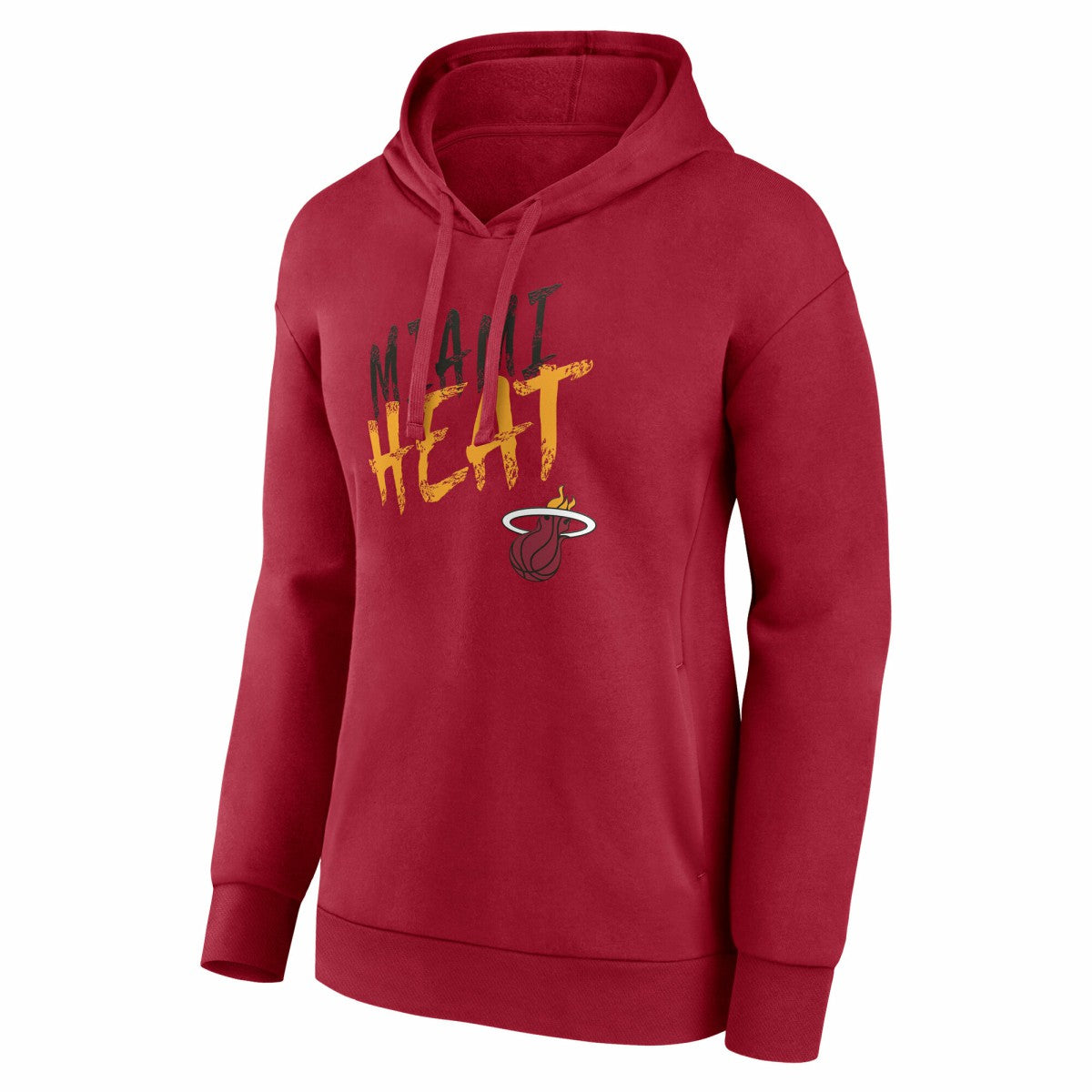 NBA - Miami Heat Women's Hustle Custom Pullover Hoodie - Red
