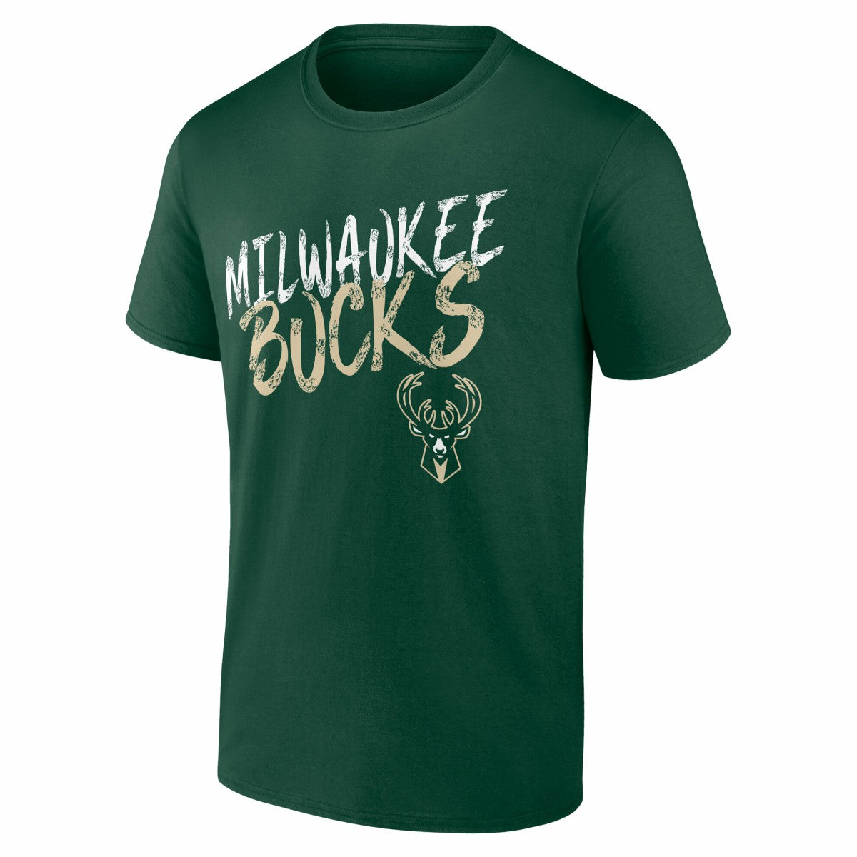 NBA - Milwaukee Bucks Hustle Custom T-Shirt - Hunter Green