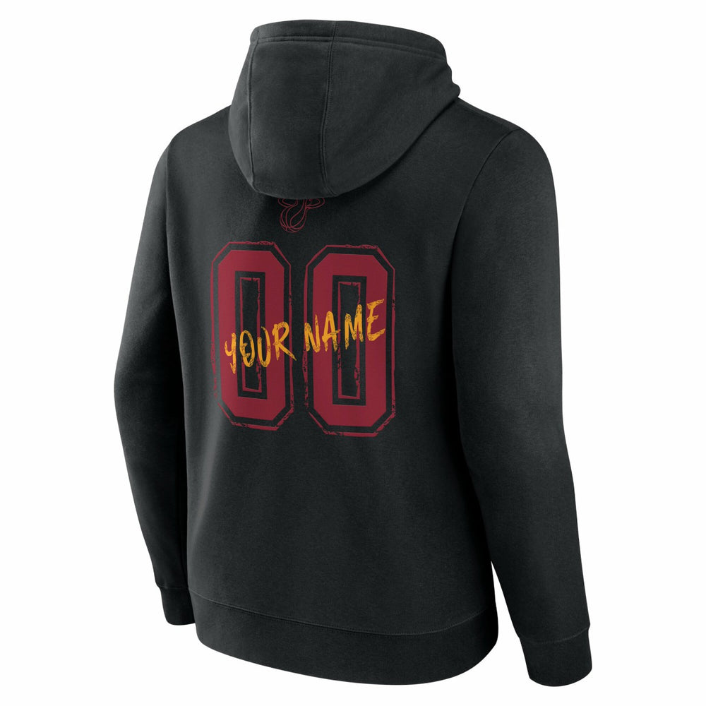 NBA - Miami Heat Hustle Custom Pullover Hoodie - Black