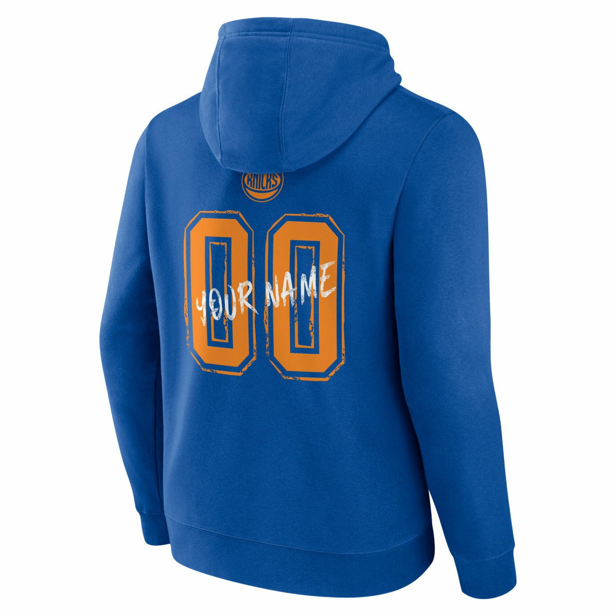 NBA - New York Knicks Hustle Custom Pullover Hoodie - Blue