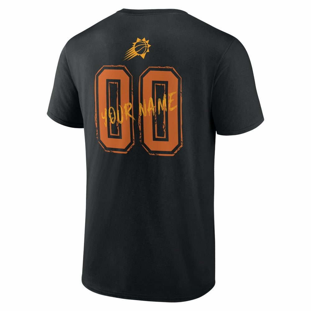 NBA - Phoenix Suns Hustle Custom T-Shirt - Black