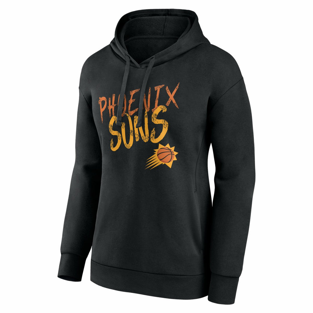NBA - Phoenix Suns Women's Hustle Custom Pullover Hoodie - Black
