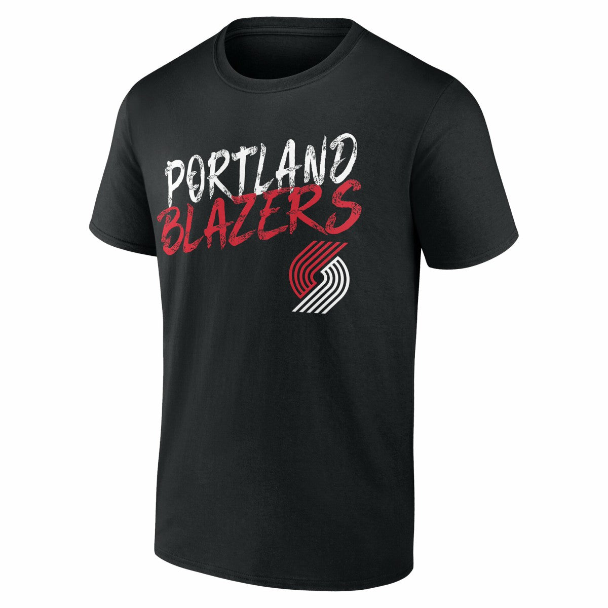 NBA - Portland Trail Blazers Hustle Custom T-Shirt - Black