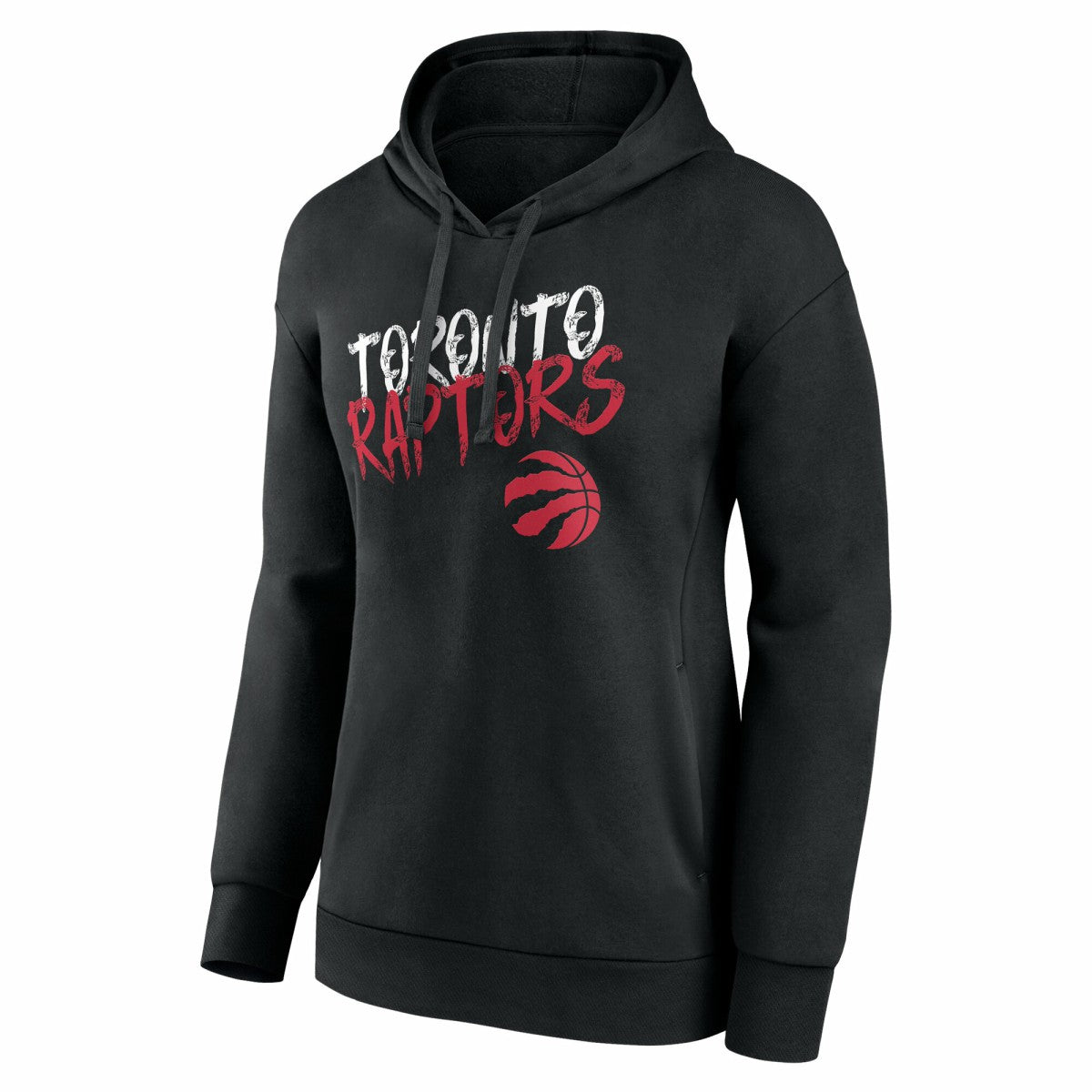 NBA - Toronto Raptors Women's Hustle Custom Pullover Hoodie - Black