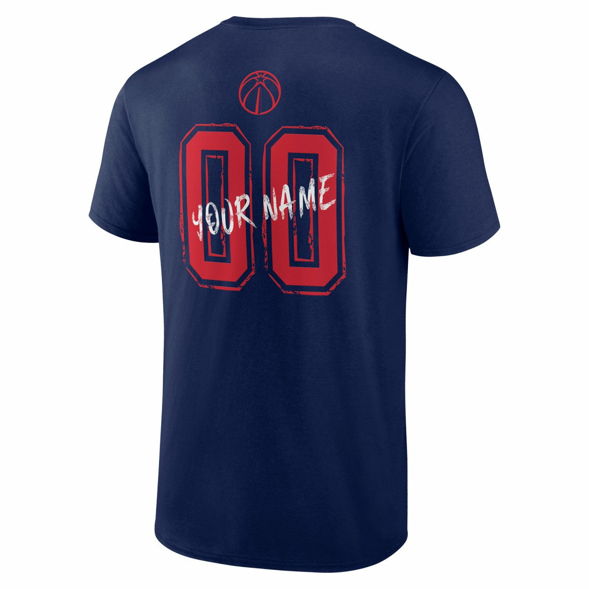 NBA - Washington Wizards Hustle Custom T-Shirt - Navy