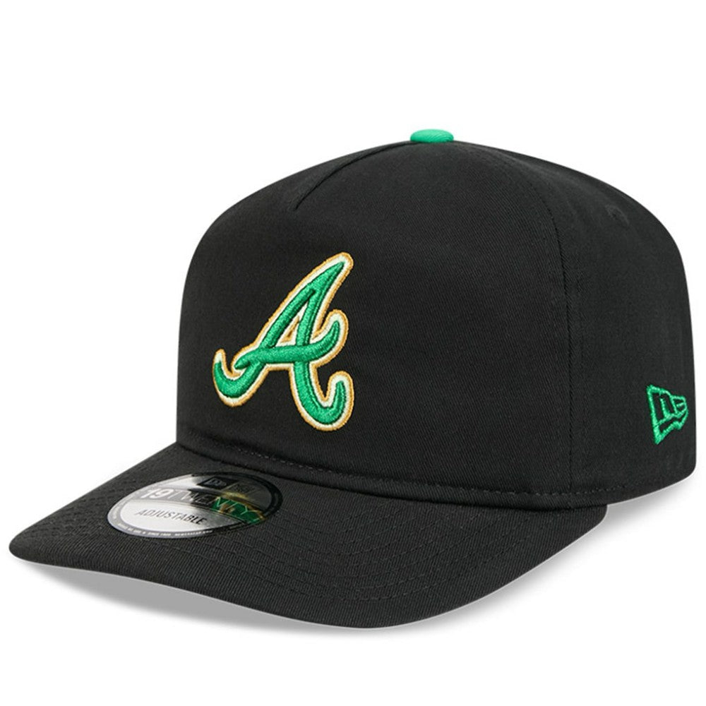 Atlanta Braves New Era 2026 St. Patrick's Day 19TWENTY Adjustable Hat Lifestyle