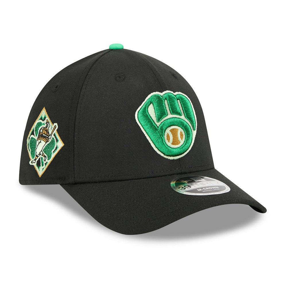Milwaukee Brewers New Era 2026 St. Patrick's Day 39THIRTY Flex Hat Online