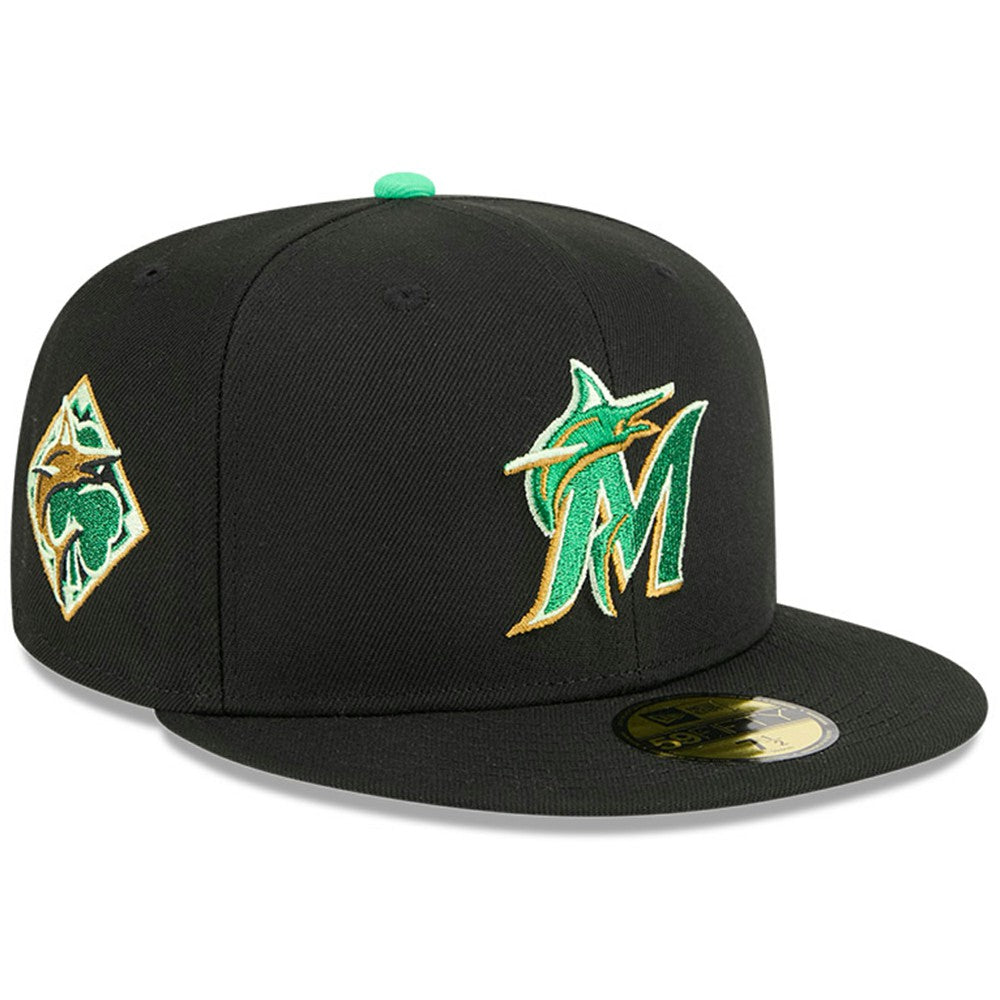 Miami Marlins New Era 2026 St. Patrick's Day 59FIFTY Fitted Hat Online