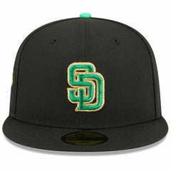 San Diego Padres New Era 2026 St. Patrick's Day 59FIFTY Fitted Hat Lifestyle
