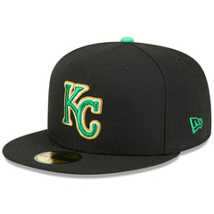 Kansas City Royals New Era 2026 St. Patrick's Day 59FIFTY Fitted Hat Lifestyle
