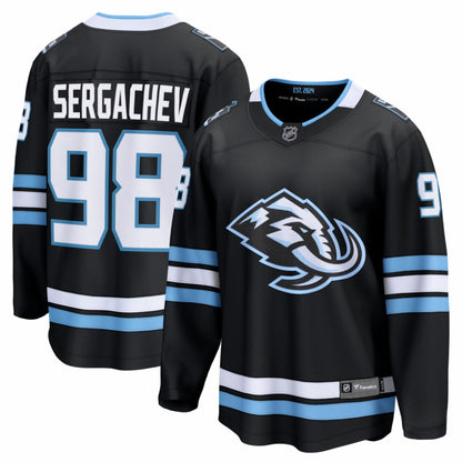 Mikhail Sergachev Utah Mammoth Fanatics Home Breakaway Player Jersey - Black | NHL Jerseys