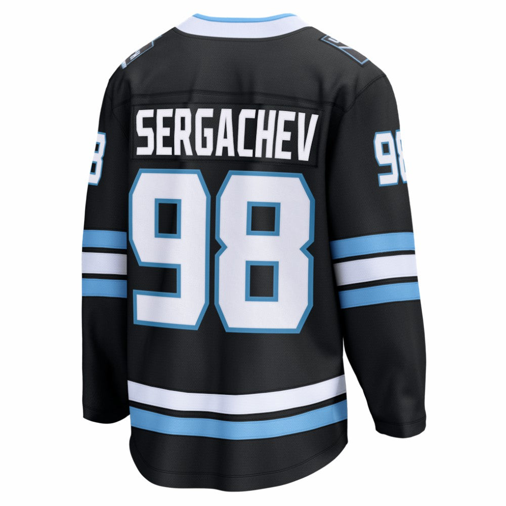 Mikhail Sergachev Utah Mammoth Fanatics Home Breakaway Player Jersey - Black | NHL Jerseys