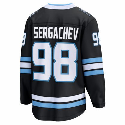 Mikhail Sergachev Utah Mammoth Fanatics Home Breakaway Player Jersey - Black | NHL Jerseys