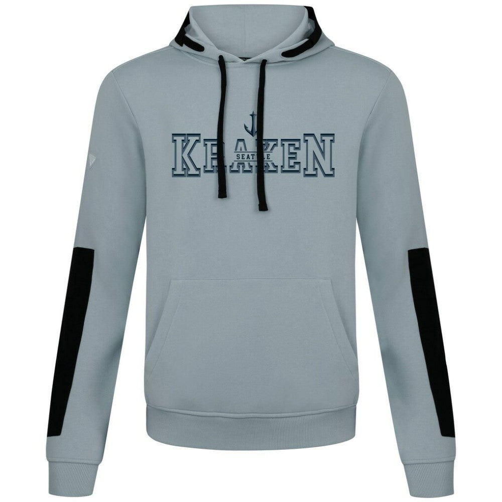 Seattle Kraken Levelwear Bombay Journey Pullover Hoodie Gray