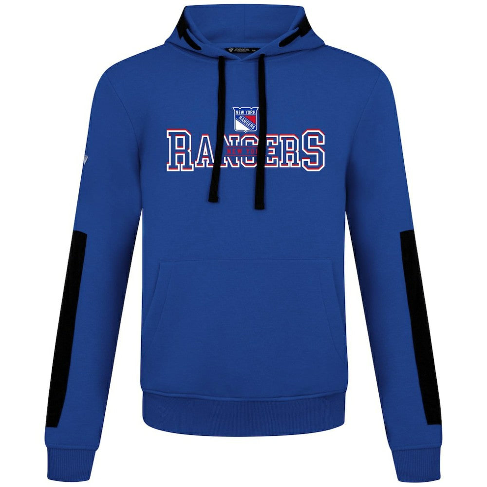 New York Rangers Levelwear Bombay Journey Pullover Hoodie Blue
