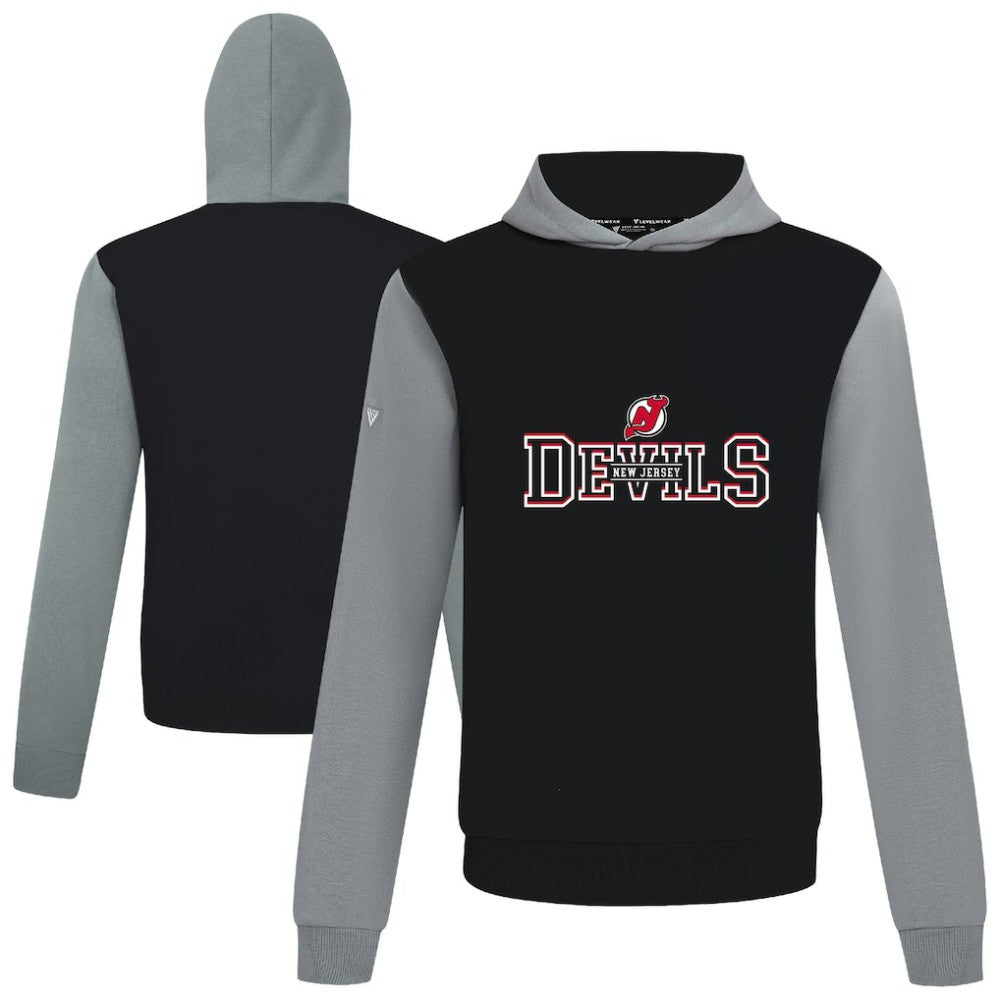 New Jersey Devils - Levelwear Ultimate Journey Pullover Hoodie Black/Gray