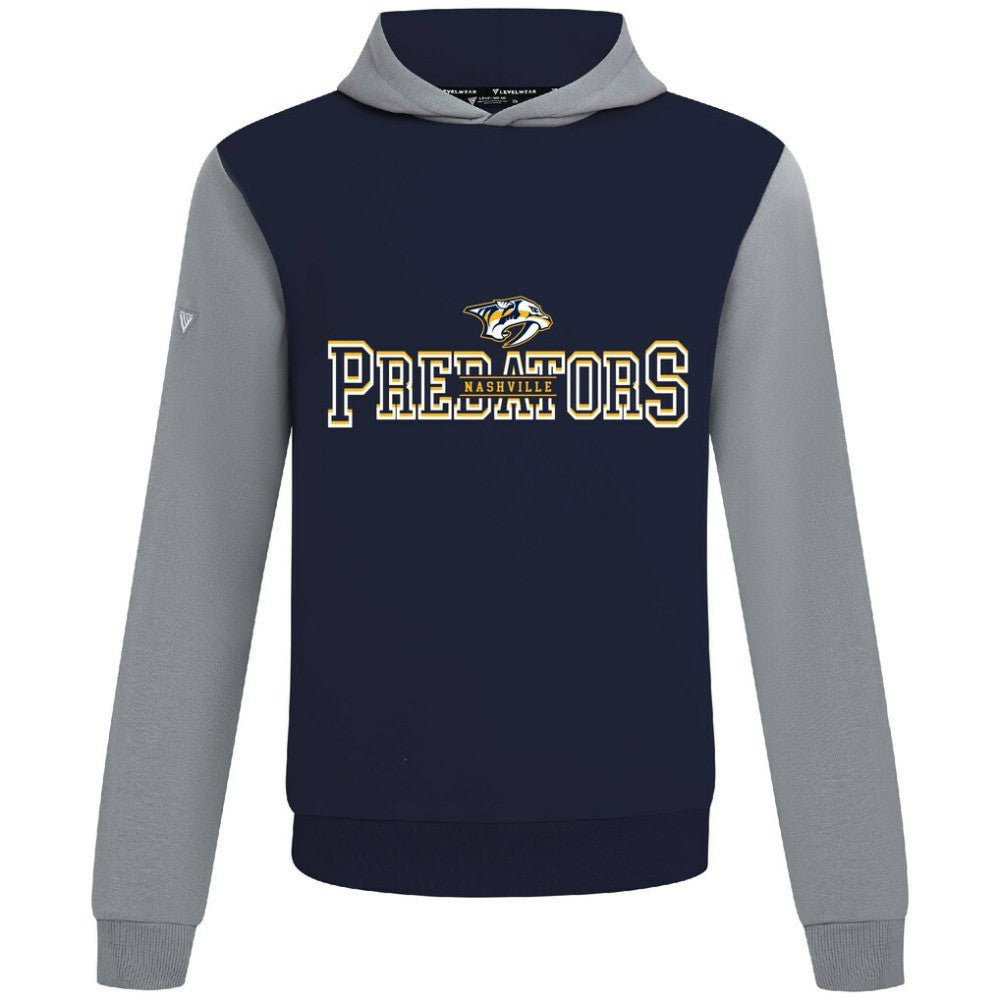 Nashville Predators - Levelwear Ultimate Journey Pullover Hoodie Navy/Gray
