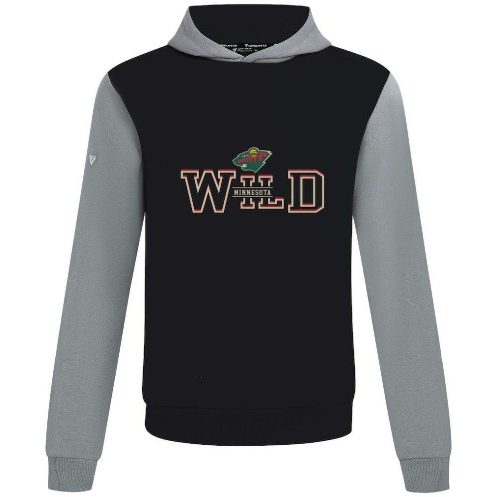 Minnesota Wild - Levelwear Ultimate Journey Pullover Hoodie Black/Gray