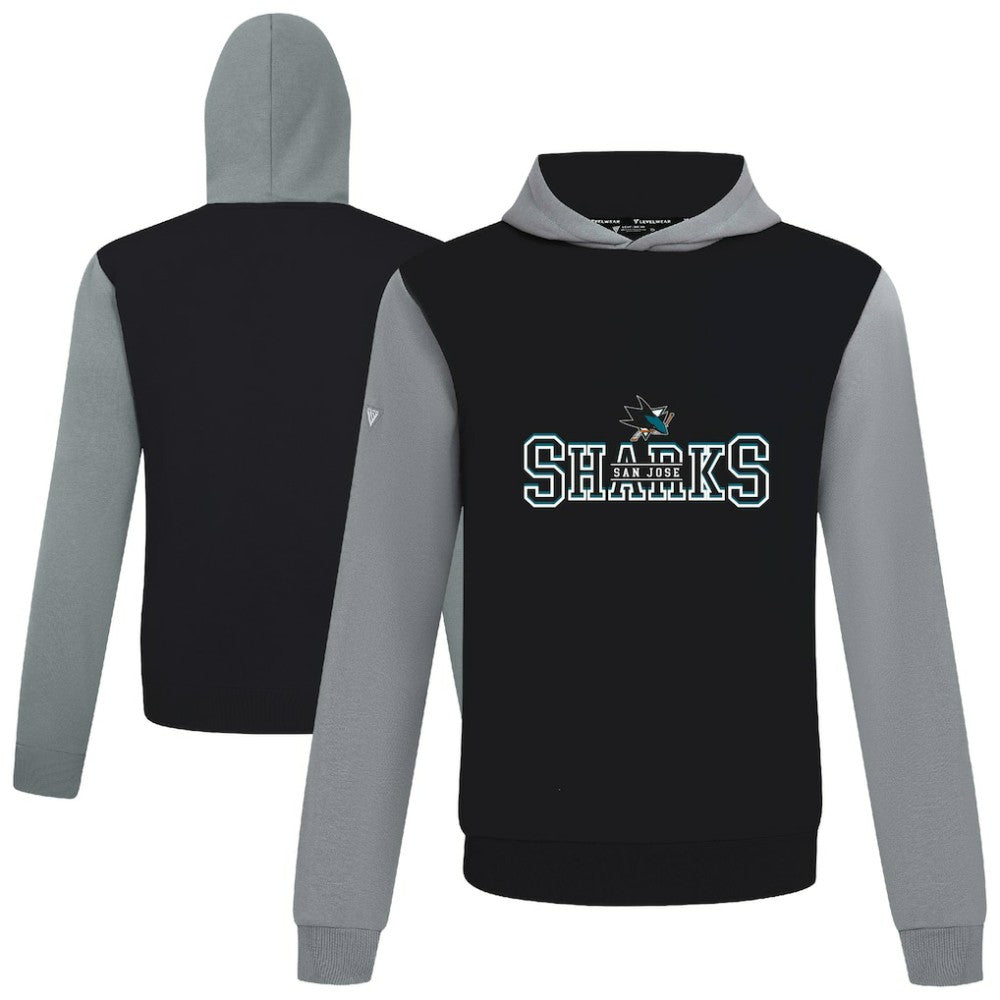 San Jose Sharks - Levelwear Ultimate Journey Pullover Hoodie Black/Gray