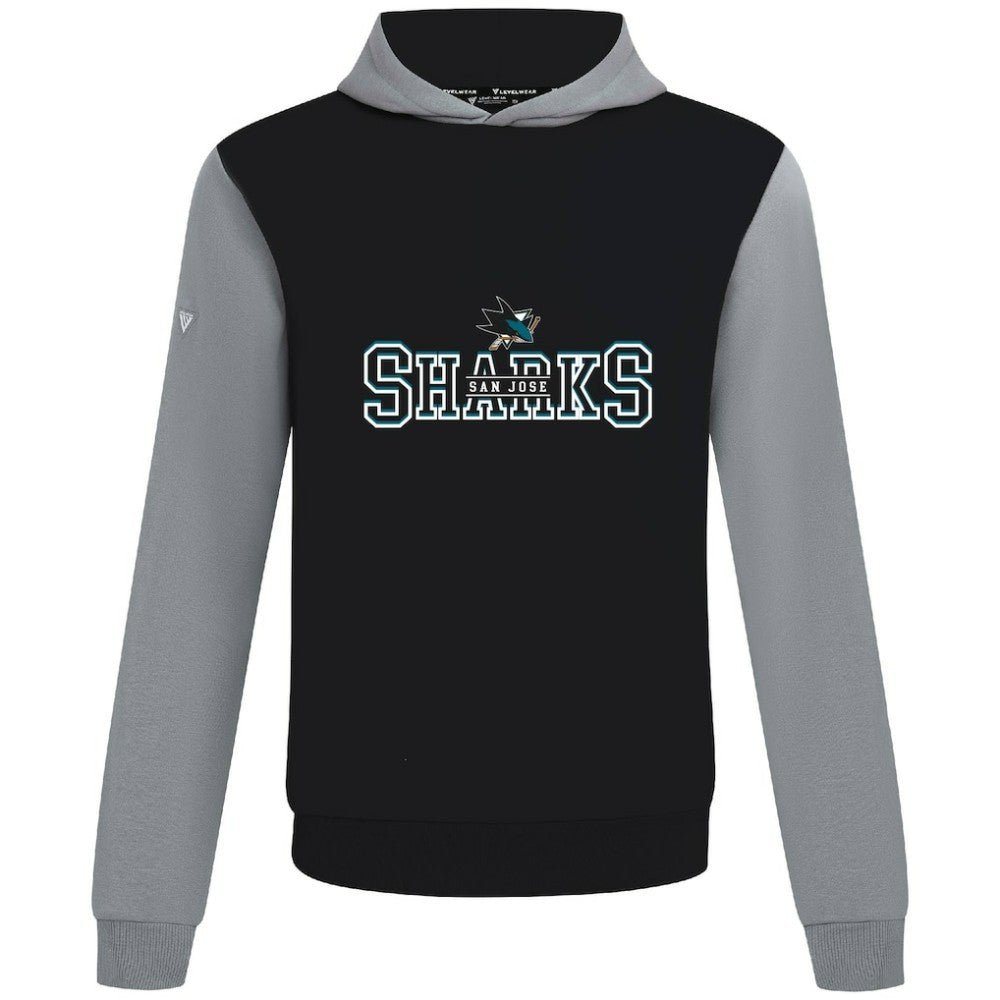 San Jose Sharks - Levelwear Ultimate Journey Pullover Hoodie Black/Gray