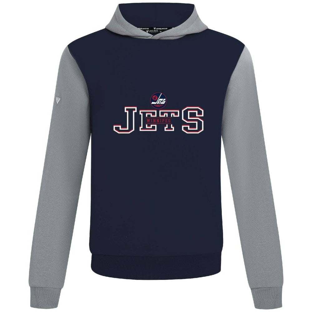 Winnipeg Jets - Levelwear Ultimate Journey Pullover Hoodie Navy/Gray