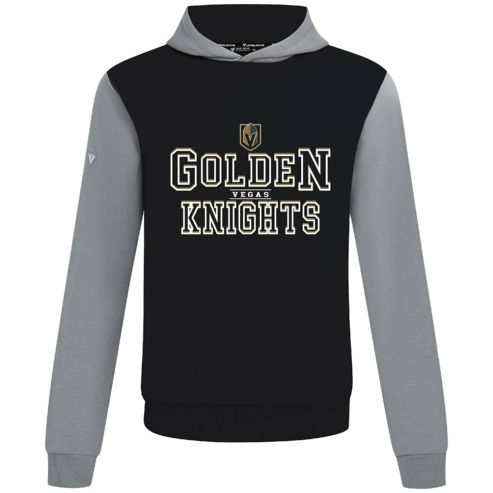 Vegas Golden Knights Levelwear Ultimate Journey Pullover Hoodie Black/Gray