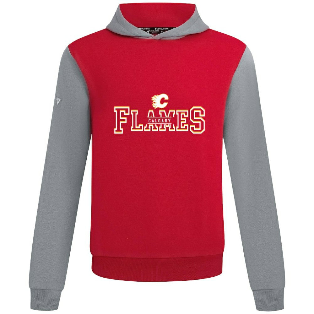 Calgary Flames - Levelwear Ultimate Journey Pullover Hoodie Red/Gray