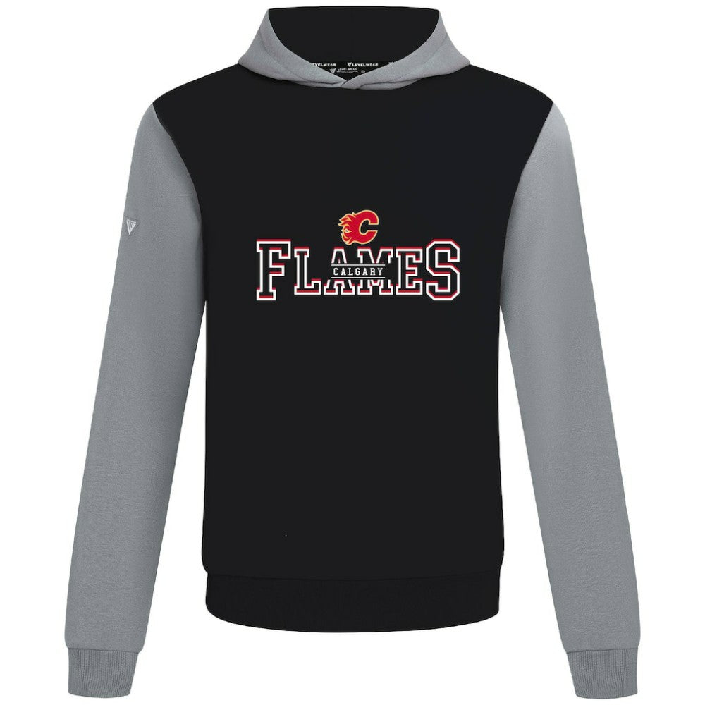 Calgary Flames - Levelwear Ultimate Journey Pullover Hoodie Black/Gray