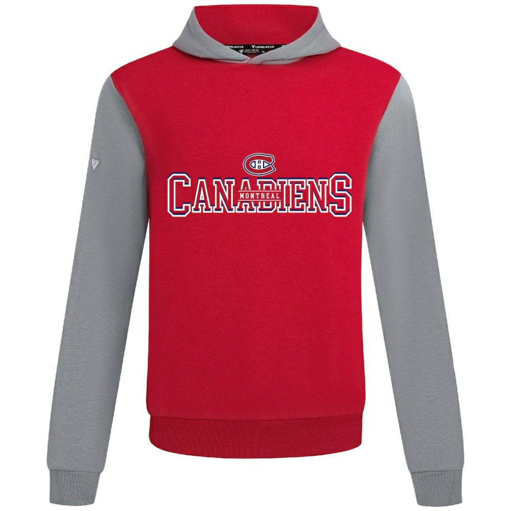 Montreal Canadiens - Levelwear Ultimate Journey Pullover Hoodie Red/Gray