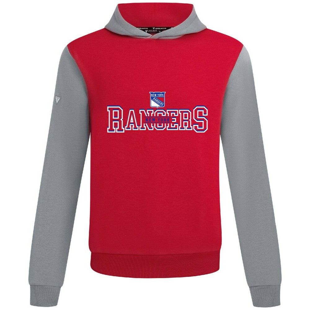 New York Rangers Levelwear Ultimate Journey Pullover Hoodie Red/Gray