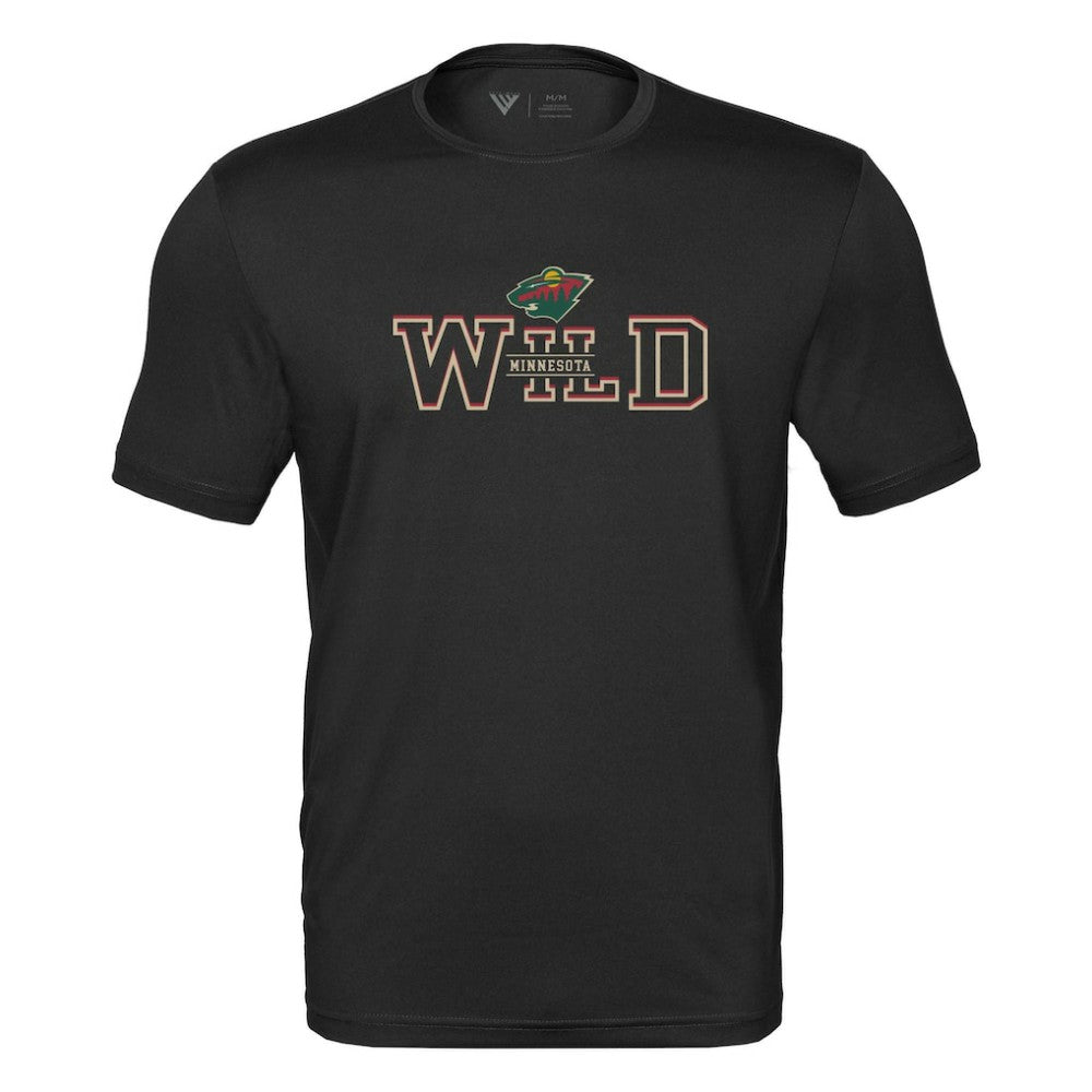 Minnesota Wild - Levelwear Anthem Journey Performance T-Shirt Black