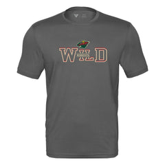 Minnesota Wild - Levelwear Anthem Journey Performance T-Shirt Charcoal