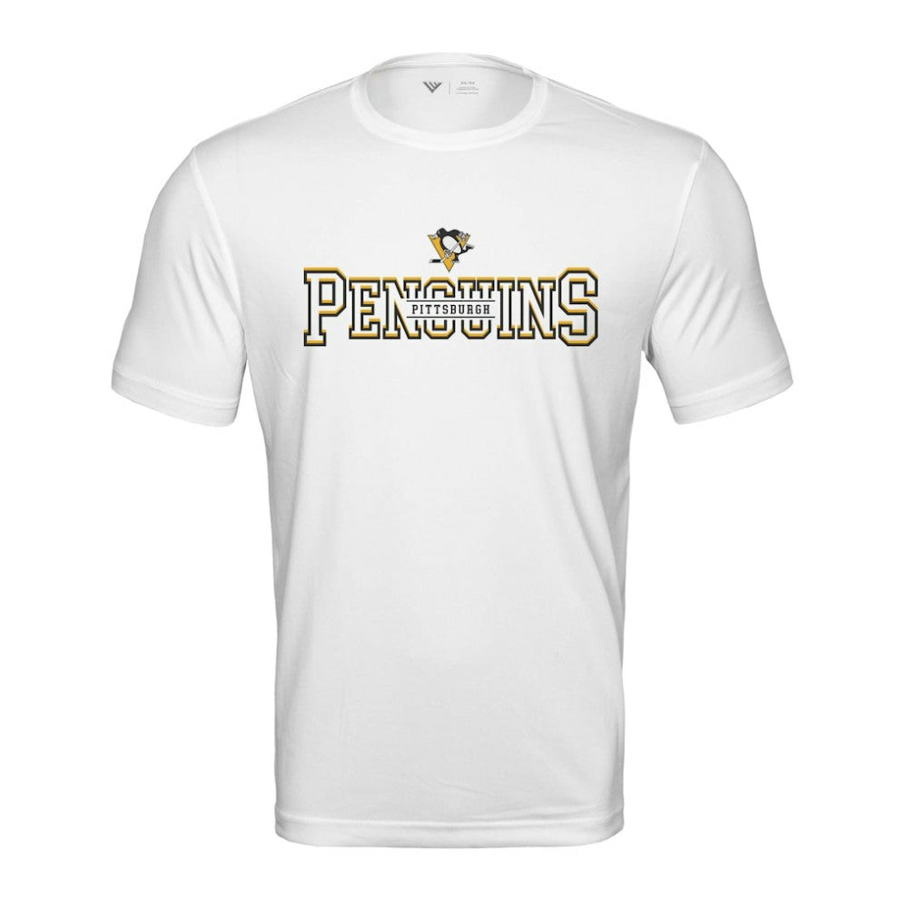 Pittsburgh Penguins Levelwear Anthem Journey Performance T-Shirt White