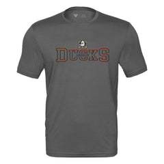 Anaheim Ducks - Levelwear Anthem Journey Performance T-Shirt Charcoal