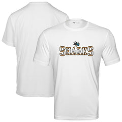 San Jose Sharks - Levelwear Anthem Journey Performance T-Shirt White
