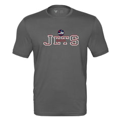 Winnipeg Jets - Levelwear Anthem Journey Performance T-Shirt Charcoal