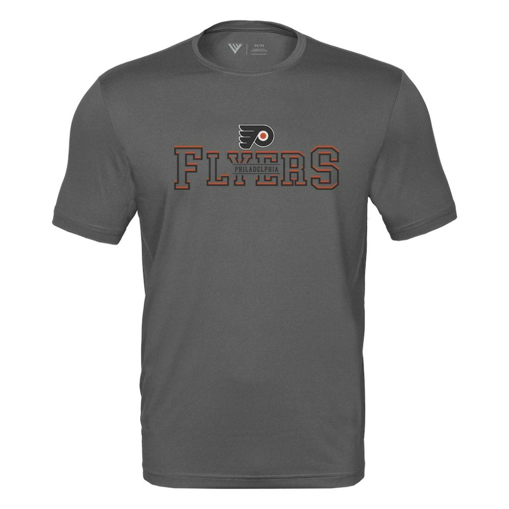 Philadelphia Flyers - Levelwear Anthem Journey Performance T-Shirt Charcoal