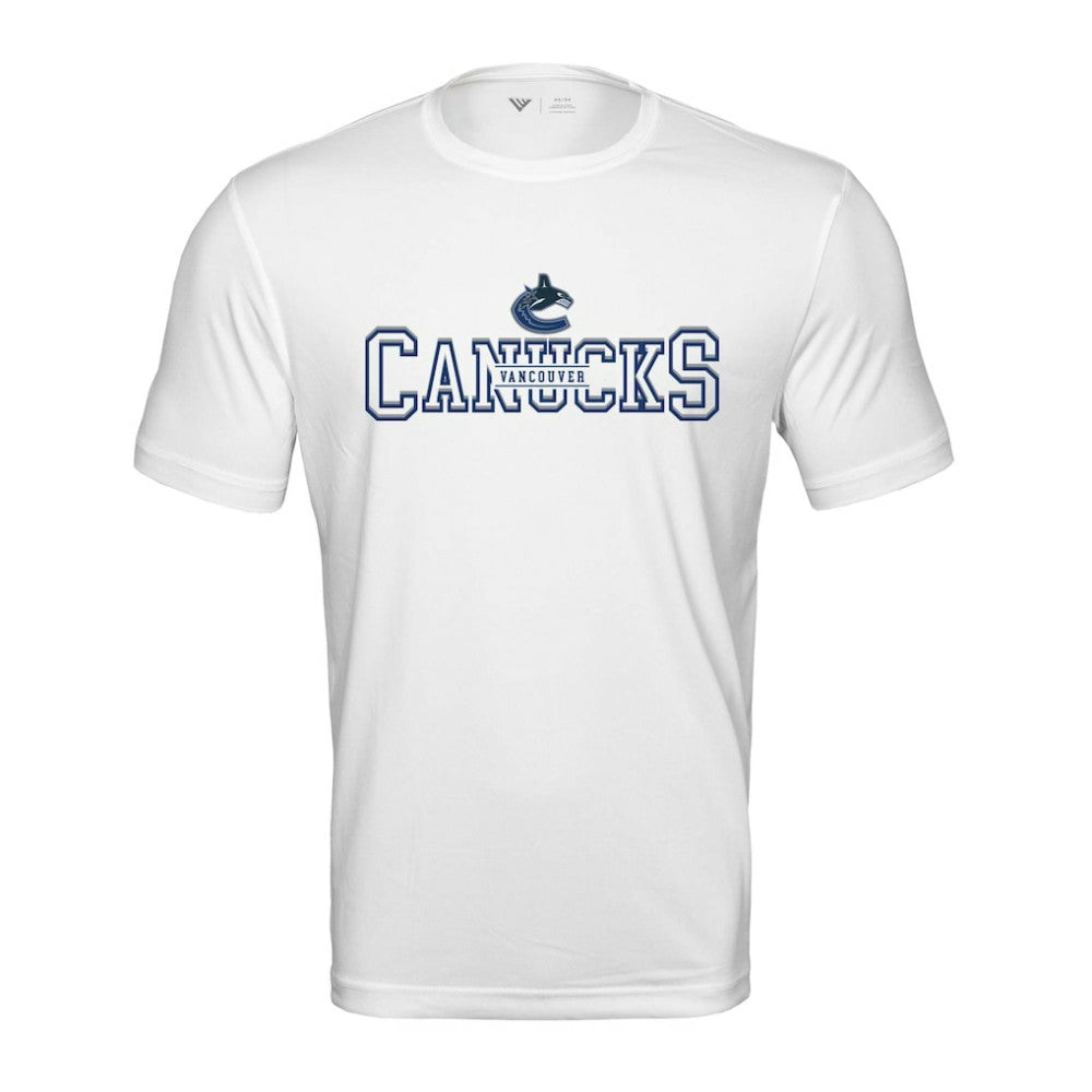 Vancouver Canucks - Levelwear Anthem Journey Performance T-Shirt White