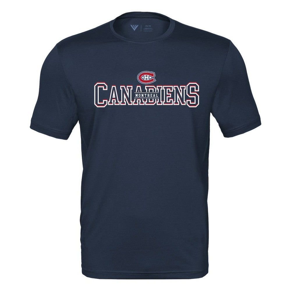 Montreal Canadiens - Levelwear Anthem Journey Performance T-Shirt Navy