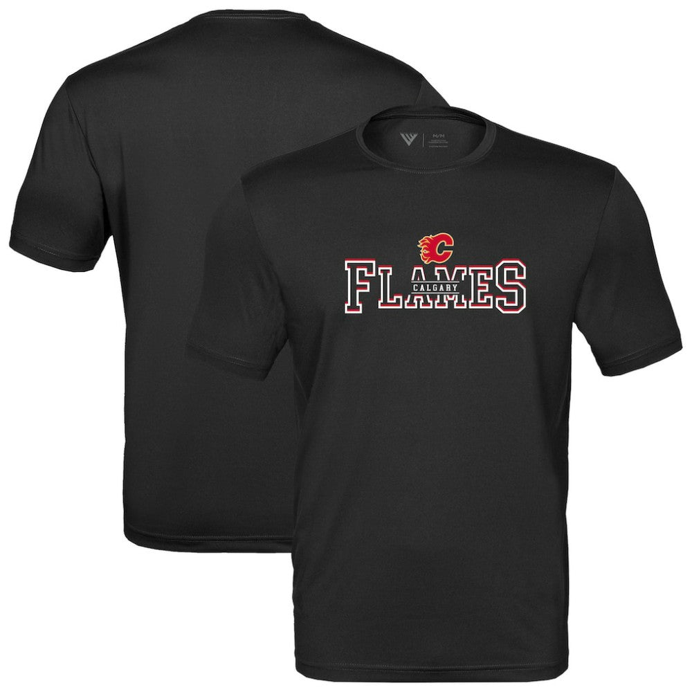 Calgary Flames - Levelwear Anthem Journey Performance T-Shirt Black