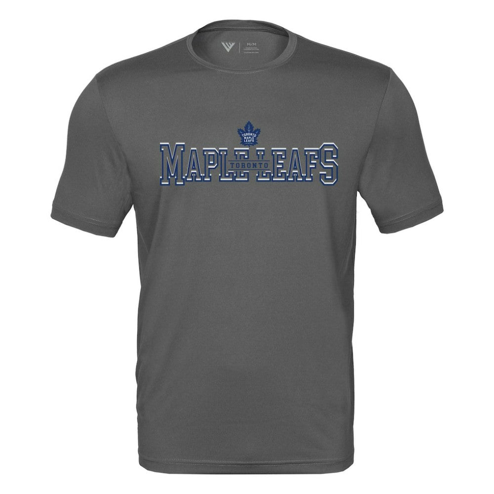 Toronto Maple Leafs - Levelwear Anthem Journey Performance T-Shirt Charcoal