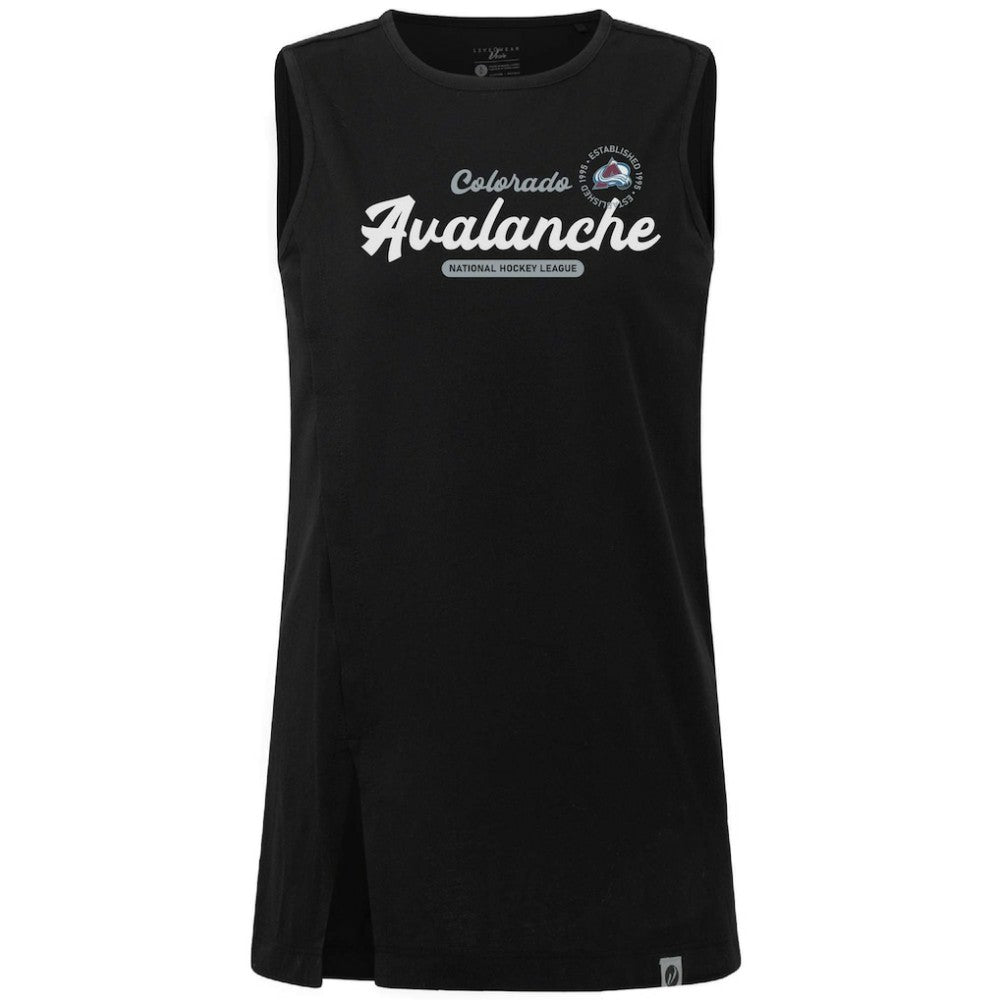 Colorado Avalanche - Levelwear Women's Influx Monument Tank Top Black