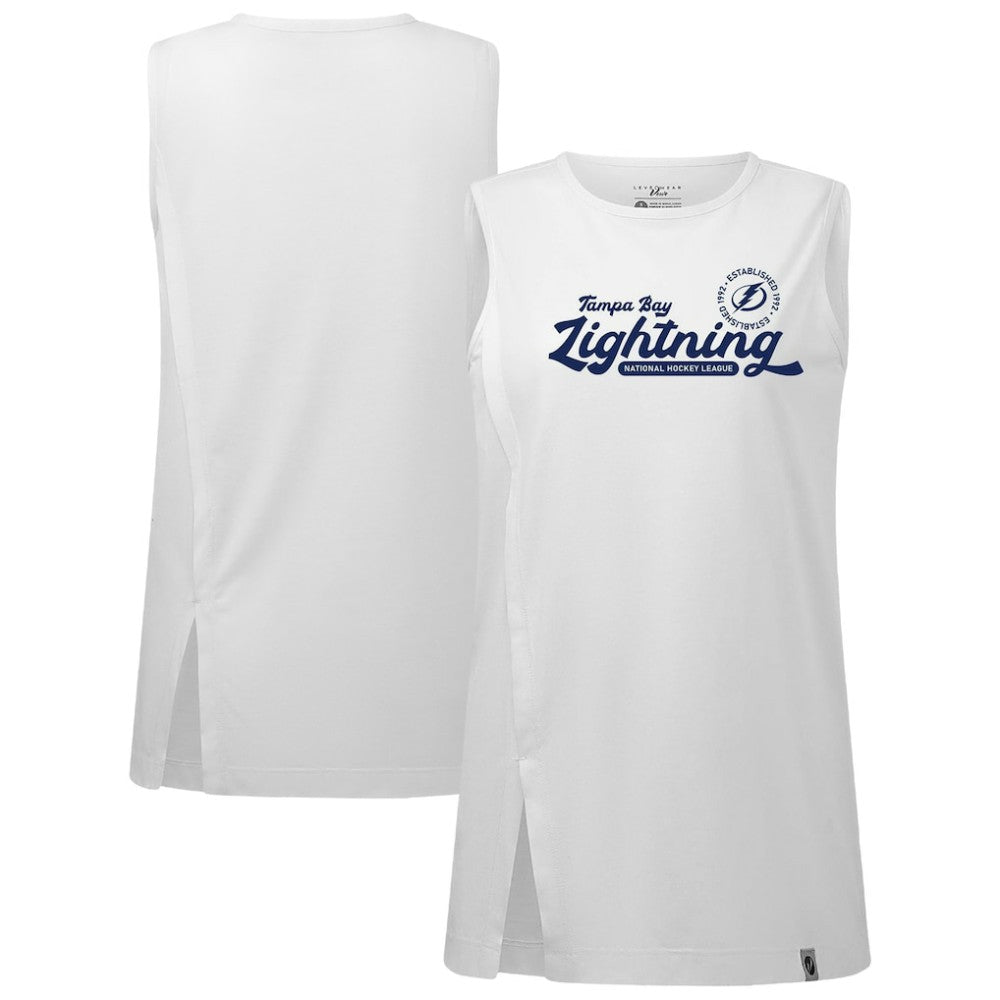 Tampa Bay Lightning - Levelwear Women's Influx Monument Tank Top White