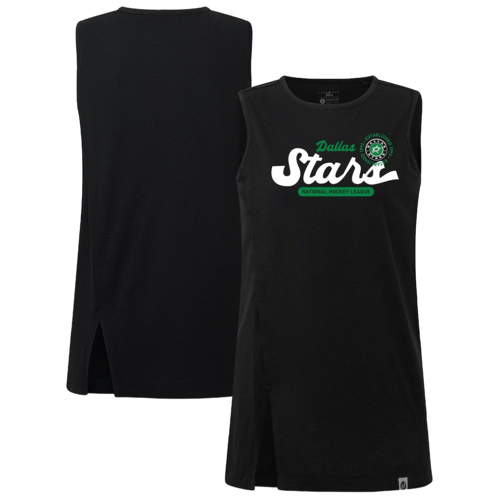 Dallas Stars - Levelwear Women's Influx Monument Tank Top Black