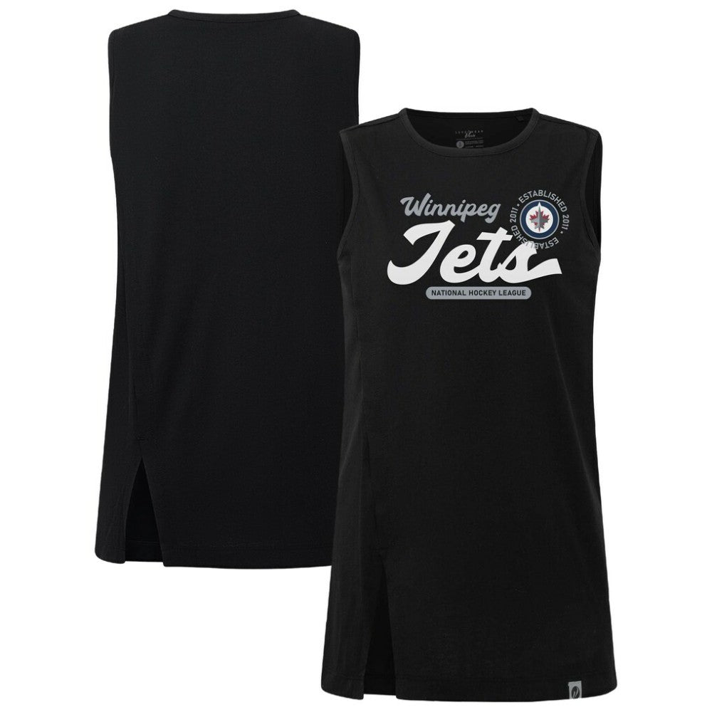 Winnipeg Jets - Levelwear Women's Influx Monument Tank Top Black