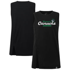 Vancouver Canucks - Levelwear Women's Influx Monument Tank Top Black