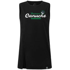 Vancouver Canucks - Levelwear Women's Influx Monument Tank Top Black